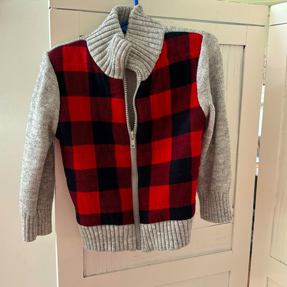 Kids Buffalo Plaid Jacket